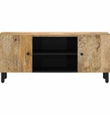 vidaXL Tv-meubel 105x33x46cm massief mangohout