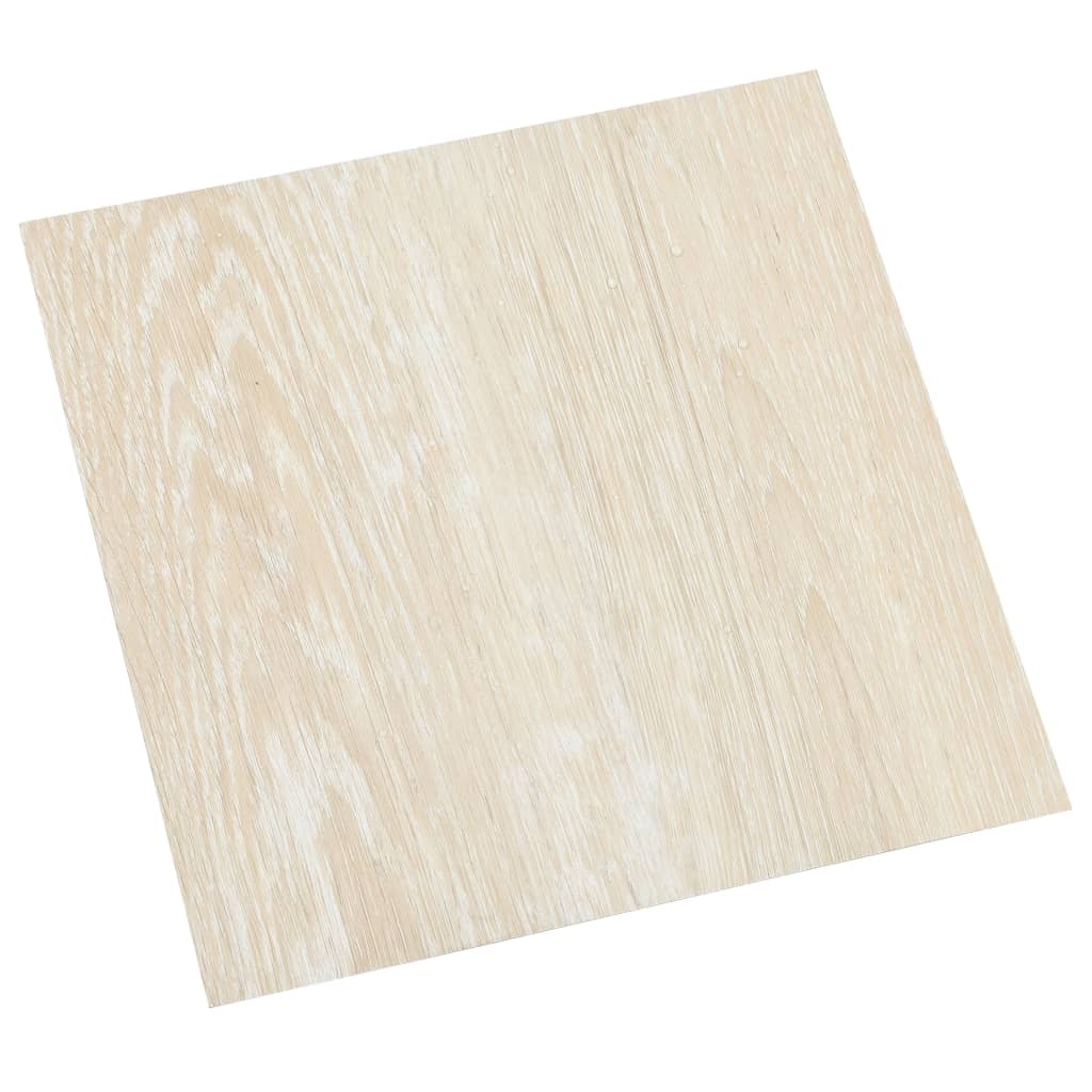 vidaXL Vloerplanken 20 st zelfklevend 1,86 m² PVC beige