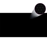 vidaXL Zwembadhoes 732x366 cm PE zwart