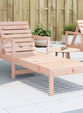 VidaXL Ligbed 199,5x62x55 cm massief douglashout