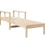 VidaXL Ligstoel 199,5x62x55 cm massief grenenhout