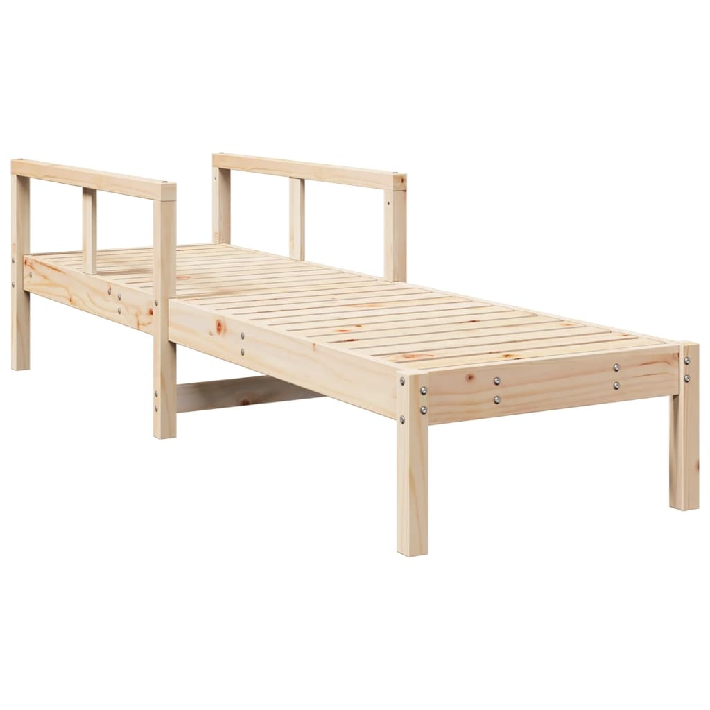 VidaXL Ligstoel 199,5x62x55 cm massief grenenhout