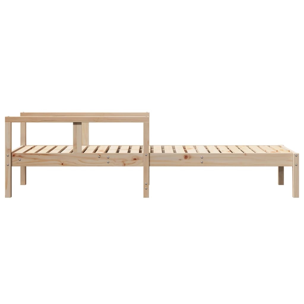 VidaXL Ligstoel 199,5x62x55 cm massief grenenhout