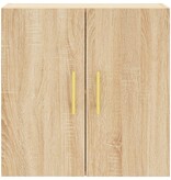 VidaXL Wandkast 60x31x60 cm bewerkt hout sonoma eikenkleurig