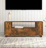 vidaXL Tv-meubel 120x35x48 cm bewerkt hout gerookt eikenkleurig