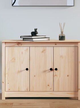 VidaXL Dressoir 100x35x74 cm massief grenenhout