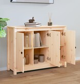 VidaXL Dressoir 100x35x74 cm massief grenenhout