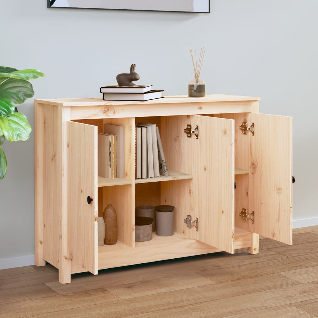VidaXL Dressoir 100x35x74 cm massief grenenhout