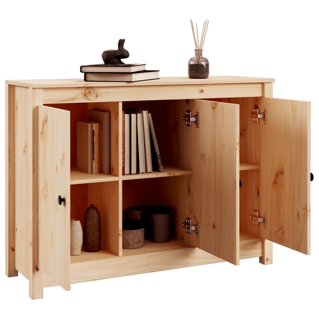 VidaXL Dressoir 100x35x74 cm massief grenenhout