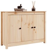 VidaXL Dressoir 100x35x74 cm massief grenenhout