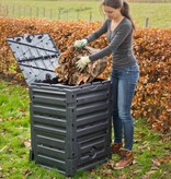 vidaXL Compostbak 300 L zwart