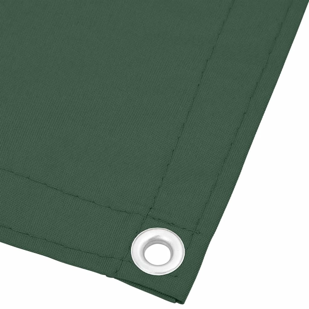 VidaXL Balkonscherm 90x1000 cm 100% polyester oxford donkergroen