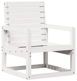 VidaXL 3-delige Loungeset massief grenenhout wit