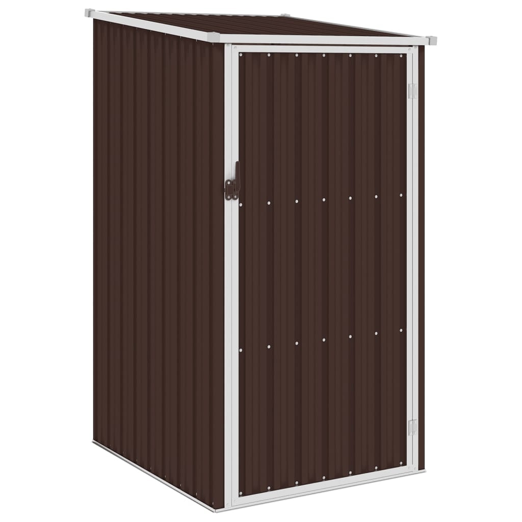 VidaXL Tuinschuur 87x98x159 cm gegalvaniseerd staal bruin