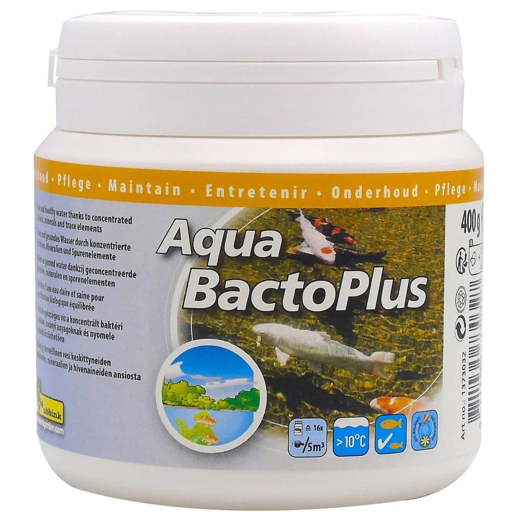 vidaXL Vijverwaterbehandeling Aqua Bacto Plus 400 ml voor 80000 L