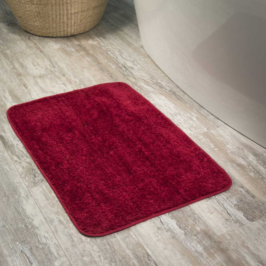 vidaXL badmat Doux 50 x 80 cm rood 294425459