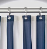 vidaXL douchegordijn Linje 180 cm blauw 233011324