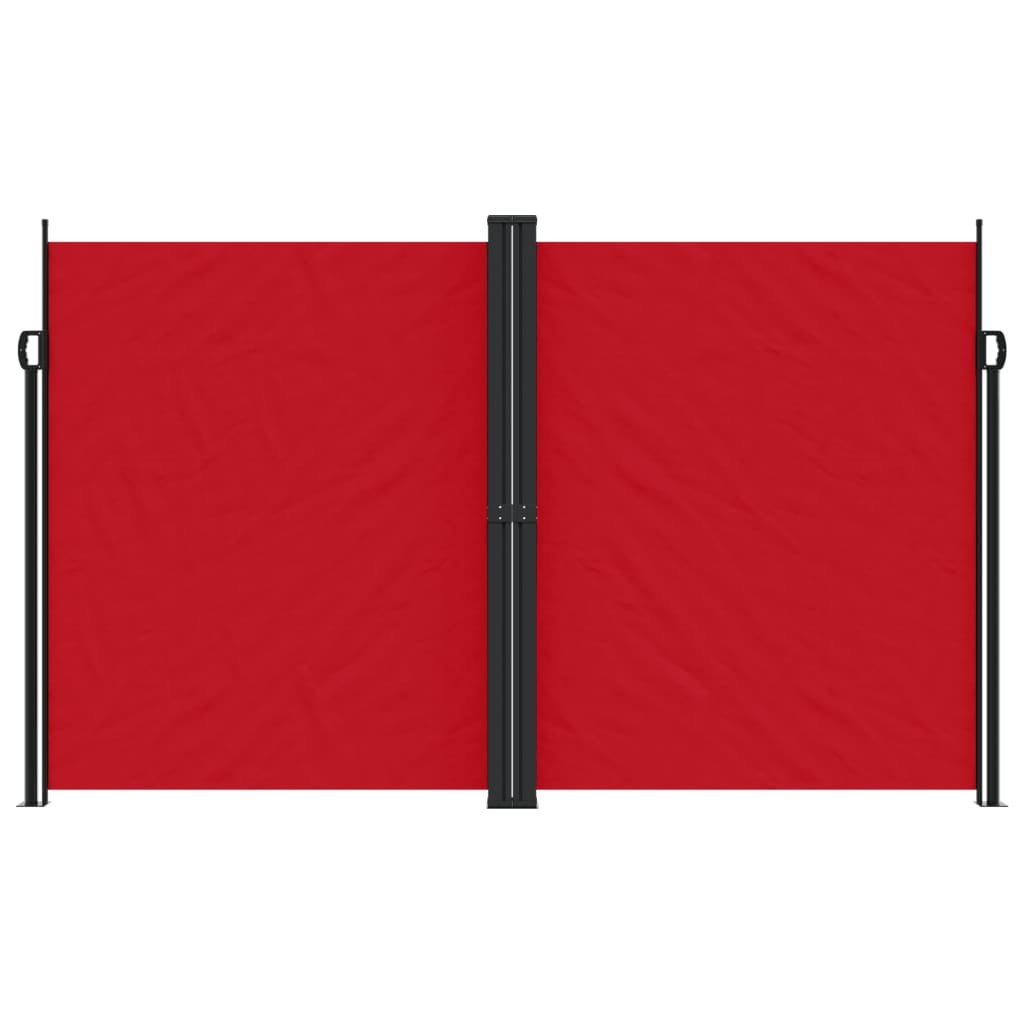 vidaXL Windscherm uittrekbaar 200x600 cm rood