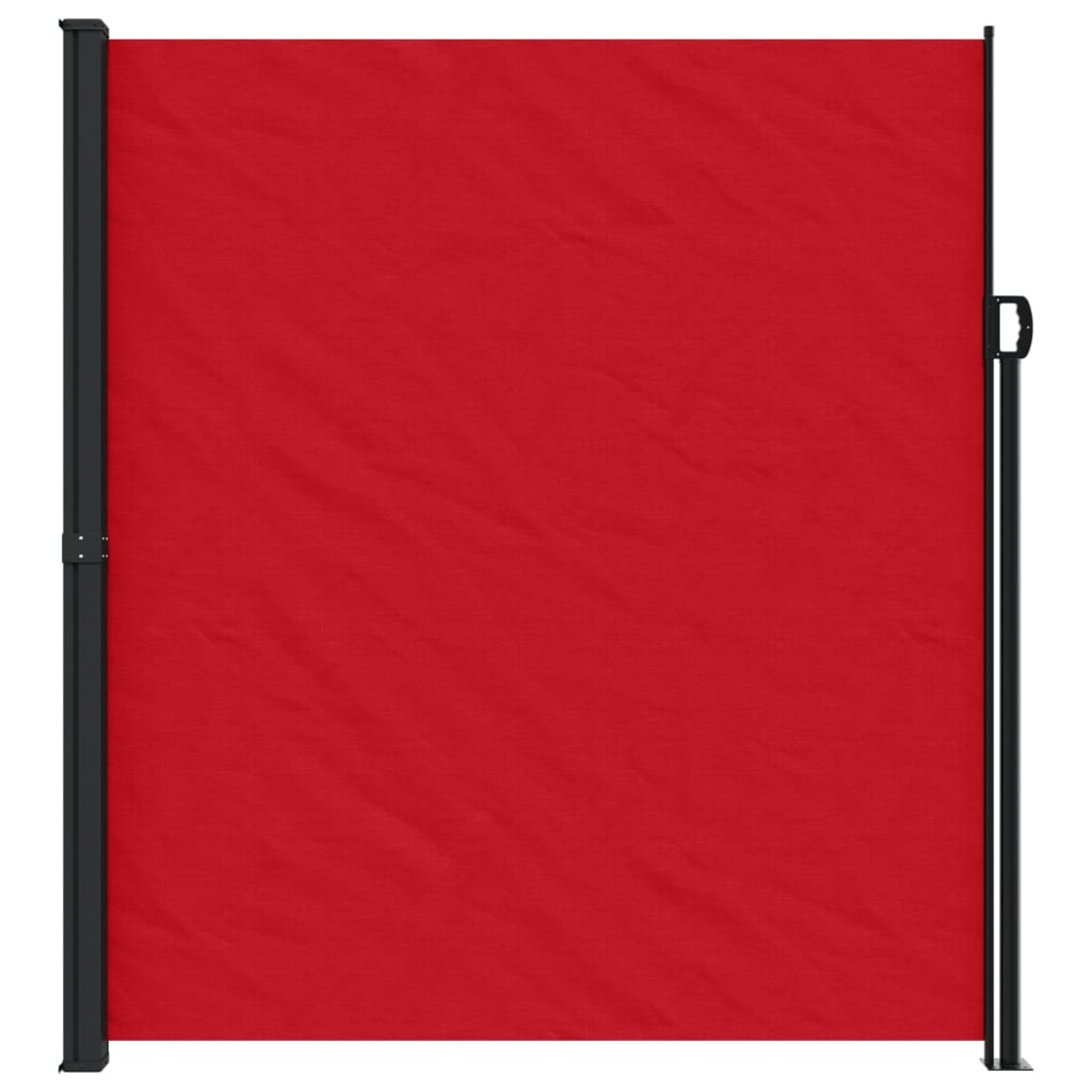 vidaXL Windscherm uittrekbaar 220x600 cm rood