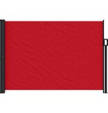 vidaXL Windscherm uittrekbaar 140x500 cm rood