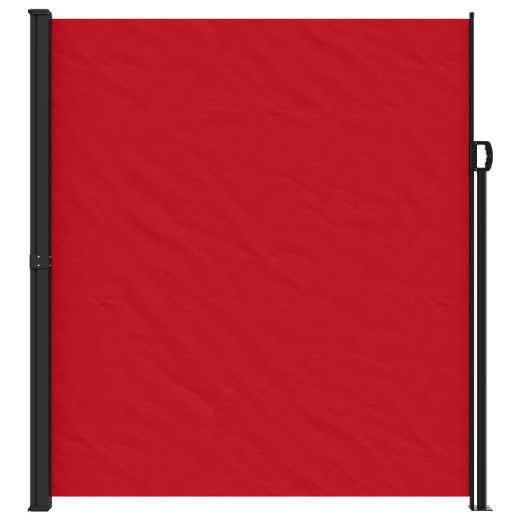 vidaXL Windscherm uittrekbaar 220x300 cm rood