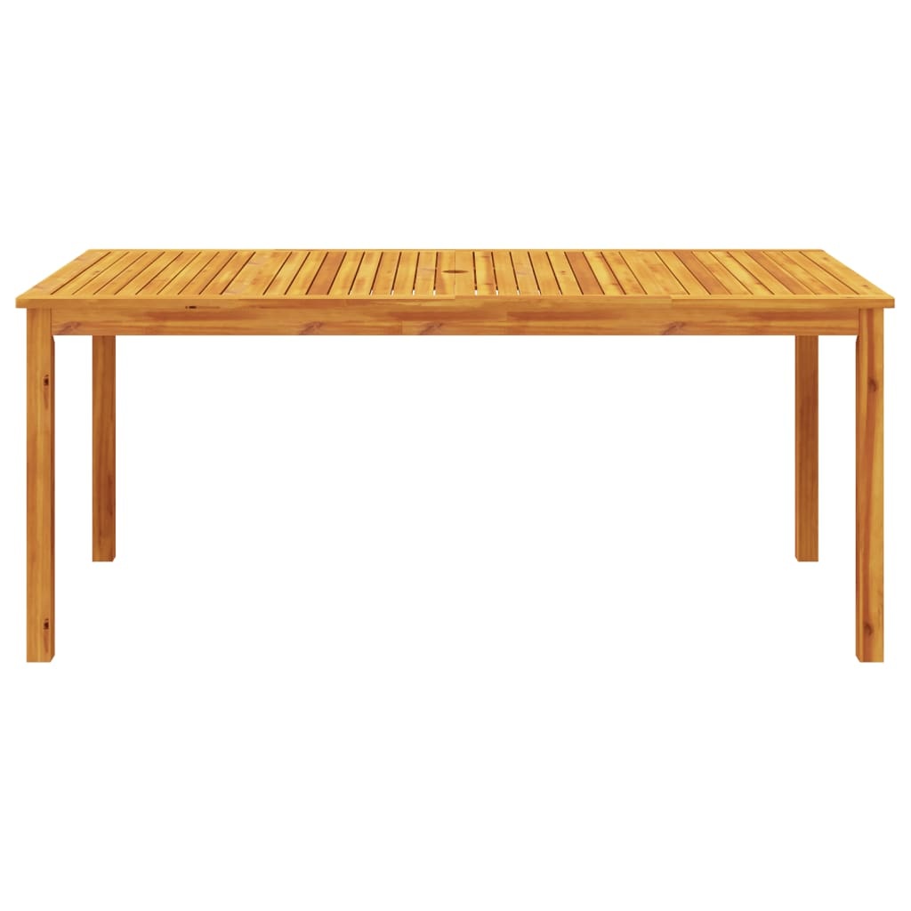 vidaXL Tuintafel 180x90x75 cm massief acaciahout