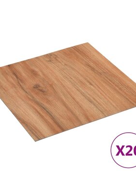 vidaXL Vloerplanken 20 st zelfklevend 1,86 m² PVC lichthoutkleurig