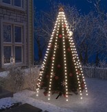 vidaXL Kerstboomverlichting met 300 LED's koudwit net 300 cm