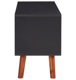 vidaXL Tv-meubel 110x35x50 cm massief acaciahout en MDF