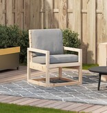 VidaXL Tuinstoel 57,5x63x76 cm massief grenenhout