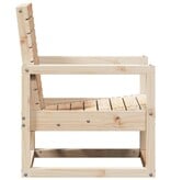VidaXL Tuinstoel 57,5x63x76 cm massief grenenhout
