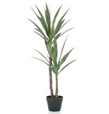 vidaXL Kunstplant in pot yucca 110 cm