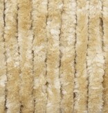 vidaXL Vliegengordijn 100x230 cm chenille beige