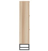 vidaXL Schoenenkast 52x25x120 cm bewerkt hout