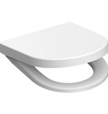 vidaXL Toiletbril WHITE d-vormig duroplast