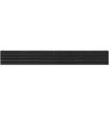 VidaXL Plantenbak verhoogd 320x40x45 cm gegalvaniseerd staal antraciet