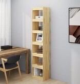 VidaXL Boekenkast / kamerscherm 40x30x199 cm massief grenenhout