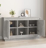VidaXL Dressoir 102x35x60 cm bewerkt hout betongrijs