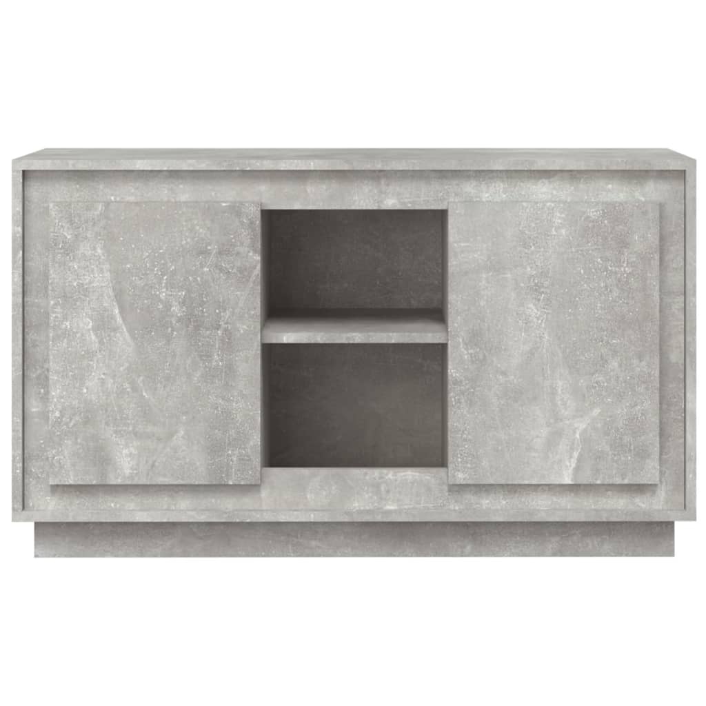 VidaXL Dressoir 102x35x60 cm bewerkt hout betongrijs