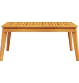 vidaXL Tuintafel 100x55x45 cm massief acaciahout