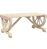 vidaXL Tuintafel 90x50x40 cm massief vurenhout