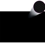 vidaXL Zwembadfolie solar drijvend 600x400 cm PE zwart en blauw