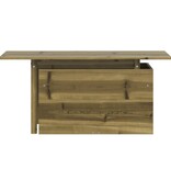 vidaXL Tuintafel 100x50x75 cm geïmpregneerd grenenhout