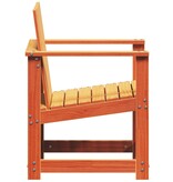VidaXL 3-delige Loungeset massief grenenhout wasbruin