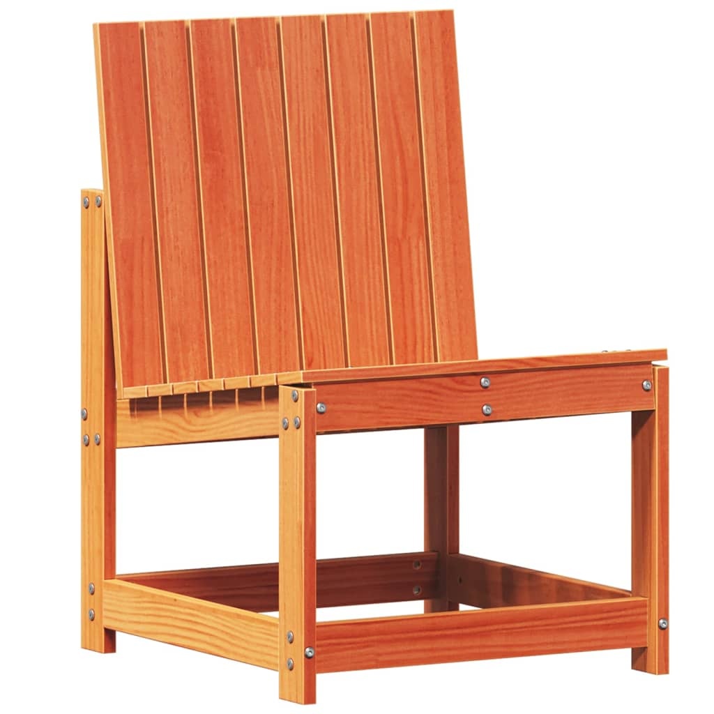 VidaXL 3-delige Loungeset massief grenenhout wasbruin