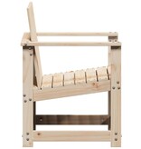 VidaXL 3-delige Loungeset massief grenenhout