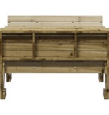 vidaXL Picknicktafel voor kinderen 88x122x58 cm geïmpregneerd hout