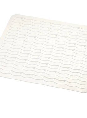 vidaXL Douchemat anti-slip Playa 54x54 cm wit 68401