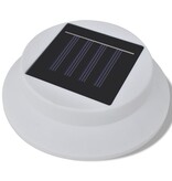 VidaXL Solar buitenlampset 6 stuks wit