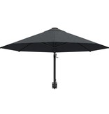 vidaXL Wandparasol met metalen paal 300 cm antraciet